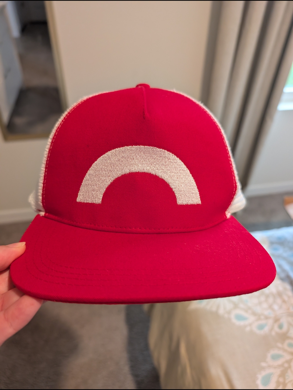 Ash Ketchum Pokemon X&Y Red Hat With White Arch